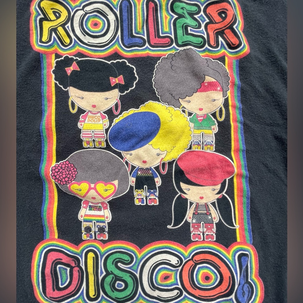 HARAJUKU LOVERS Vintage Gwen Stefani Kid Japan Japanese Baby Tee Roller Disco 10